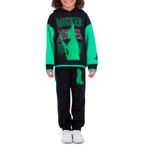 Wicked Elphaba  2 Piece Hooded Fleece Sweatsuit